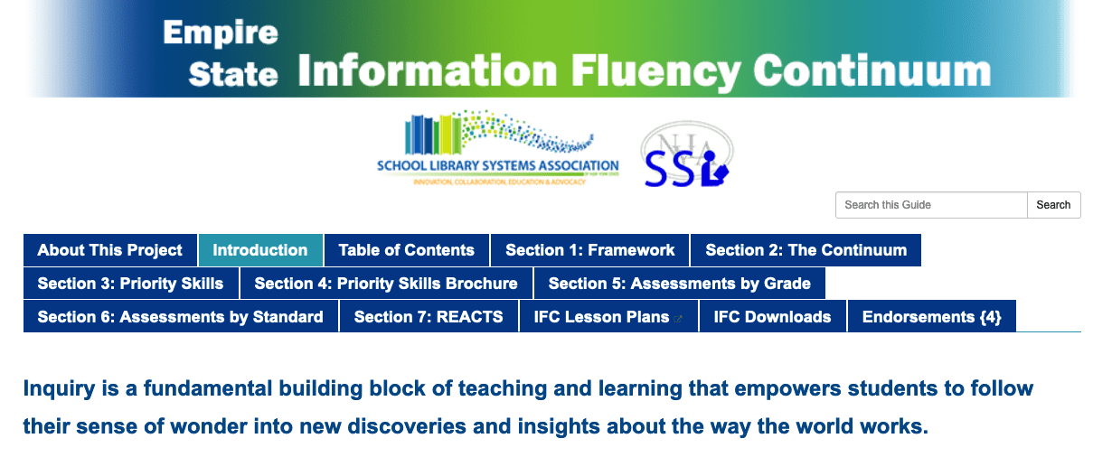 E&L Memo 1 | Learning to know and understand through inquiry Memo
