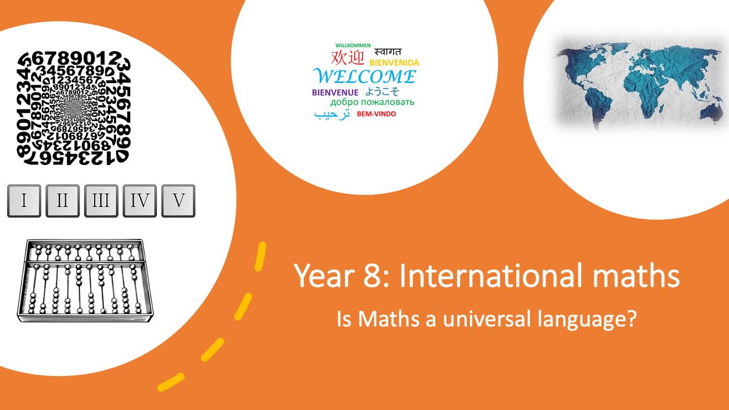 Y8 international maths - is maths a universal language?